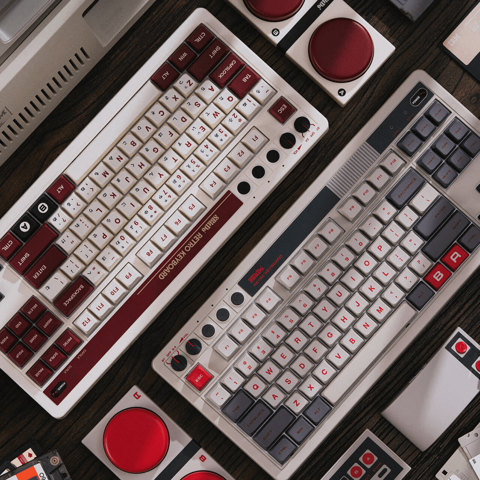 8BitDo의 닌텐도 키보드: 컨셉의 끝까지 가면 아무도 못 따라온다. - 디자인 나침반