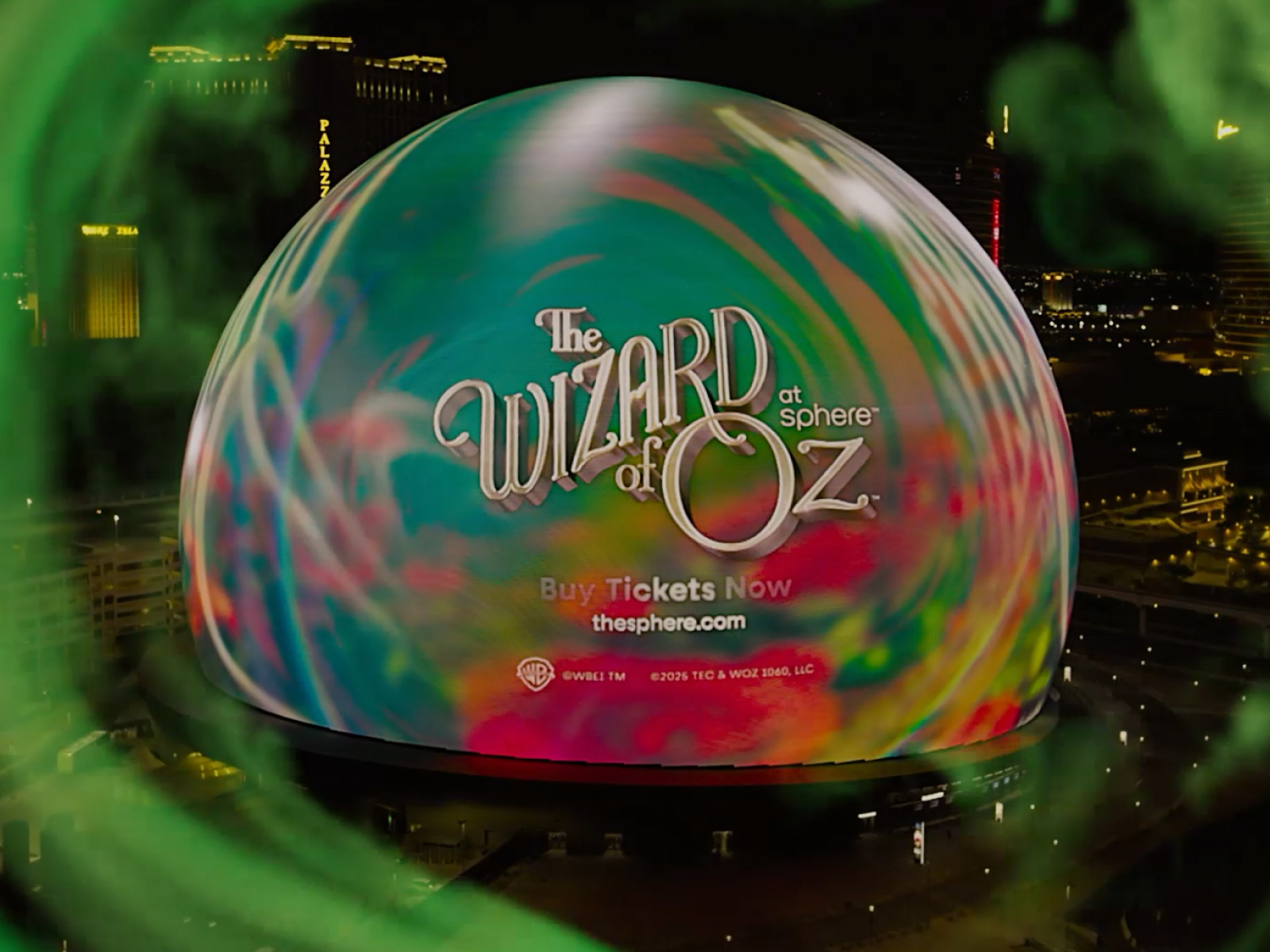 The Wizard of Oz in 4D at the Las Vegas Sphere - Design Compass