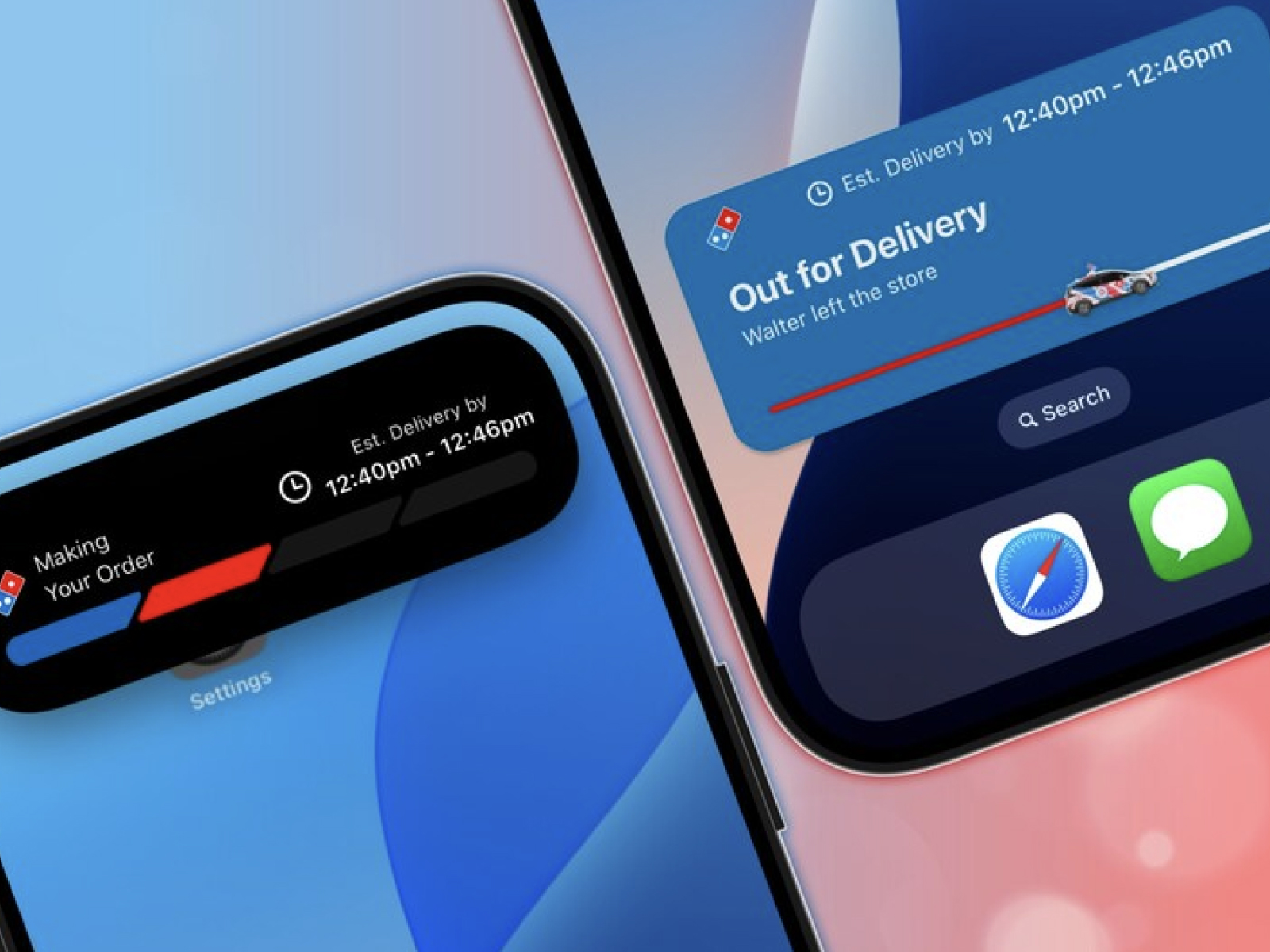 도미노피자 주문 추적기 AI, 더 정교해진 배달 시간 예측