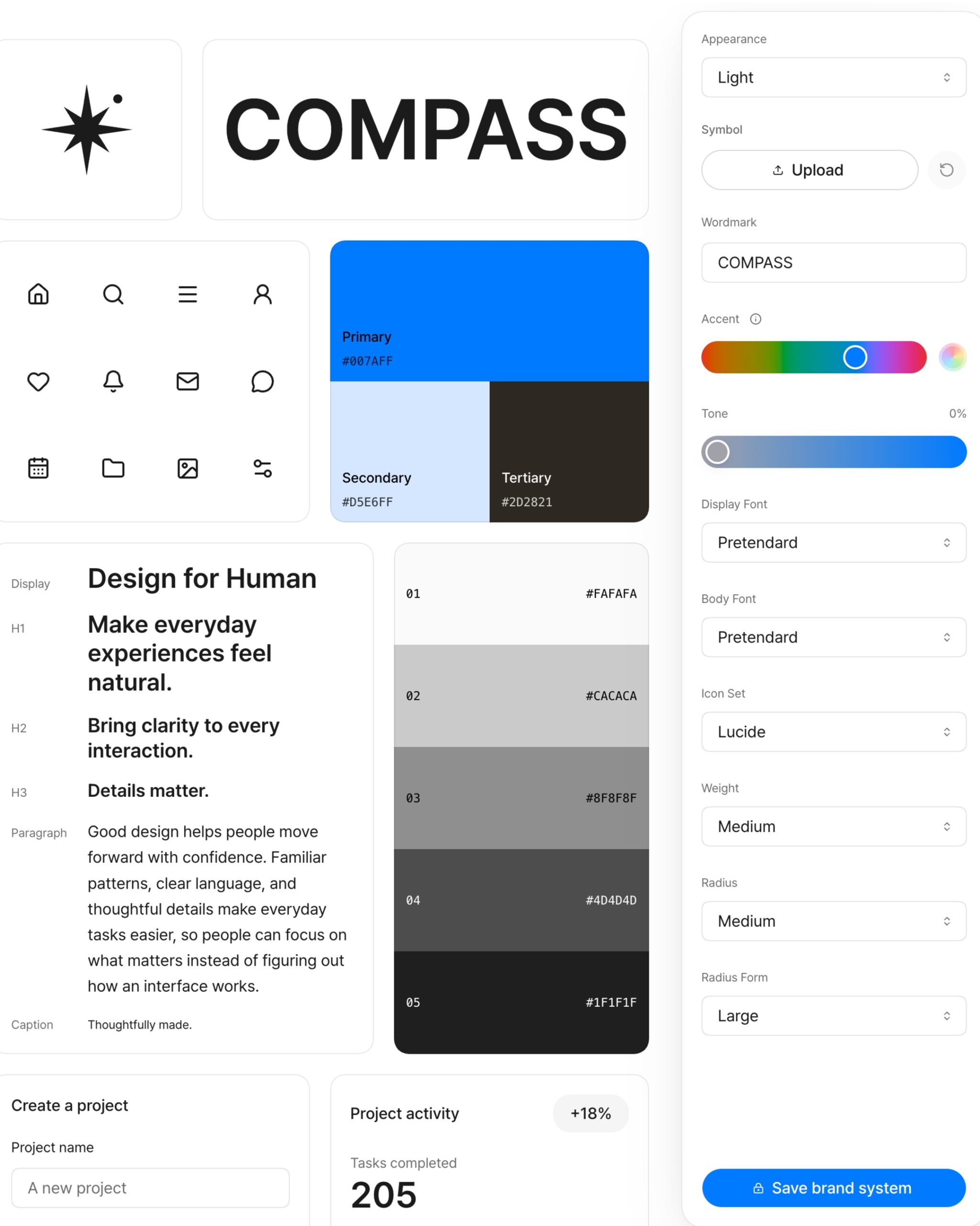 COMPASS UPDATE: 브랜드 비주얼 랭기지 업데이트 - 디자인 나침반
